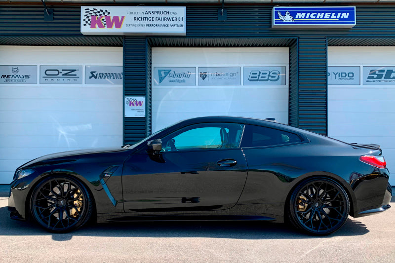 kw coilover kit v4 2021+ bmw m2 (g87) & m3 (g80) sedan 2wd incl. m3 competition bmw m3 m4 g80 g82 g8x iconic garage