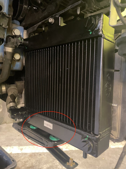 csf bmw f8x m3/m4/m2c auxiliary radiators w/ rock guards (sold individually - fits left and right bmw m3 m4 f80 f82 f8x iconic garage