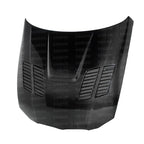 seibon bmw m3 series 2dr (e92) gtr-style carbon fiber hood bmw m3 e92 e9x iconic garage
