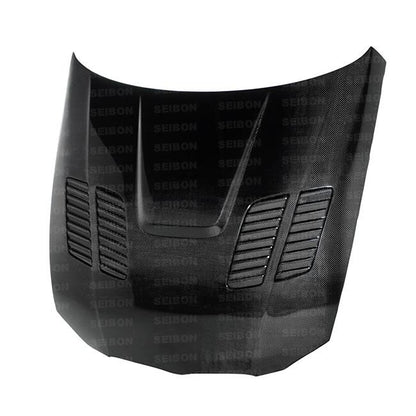seibon bmw m3 series 2dr (e92) gtr-style carbon fiber hood bmw m3 e92 e9x iconic garage