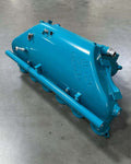 csf bmw m2/m3/m4 s58 (g8x) charge-air cooler manifold - miami blue bmw m3 m4 g80 g82 g8x iconic garage
