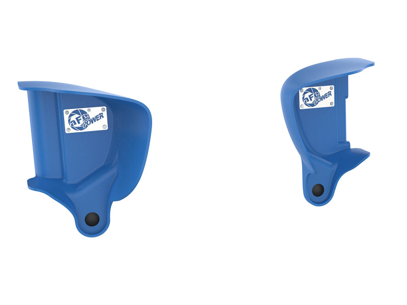afe magnum force dynamic air scoop bmw m3/ m4 - blue f8x bmw m3 m4 f80 f82 f8x iconic garage