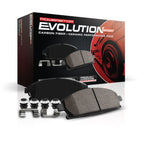 power stop bmw m3 front z23 evolution sport brake pads w/hardware f8x bmw m3 m4 f80 f82 f8x iconic garage