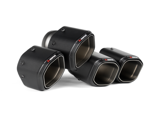 Akrapovic 2024+ BMW M5 (G90,G99) Hexagonal Carbon Fiber Tail Pipe Set - G90/G99 M5