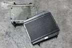 csf bmw g8x m3/m4/m2 high-performance auxiliary radiator - single radiator bmw m3 m4 g80 g82 g8x iconic garage