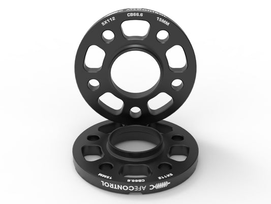 aFe CONTROL Billet Wheel Spacers 15mm (5x112, CB66.6) - BMW G-Series