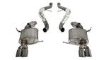 corsa bmw m3 e90 polished sport cat-back exhaust bmw m3 e92 e9x iconic garage