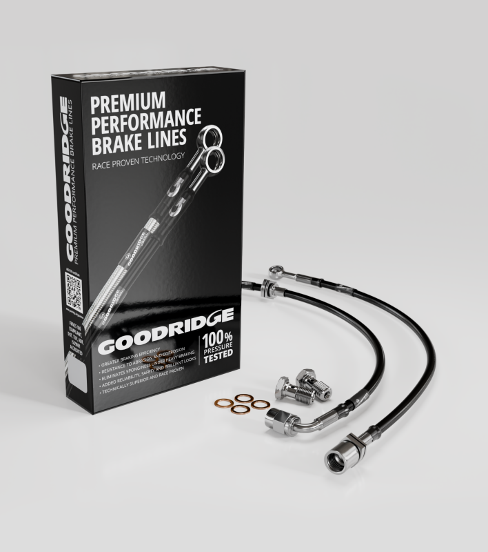 goodridge bmw m4 stainless steel front brake lines f8x bmw m3 m4 f80 f82 f8x iconic garage