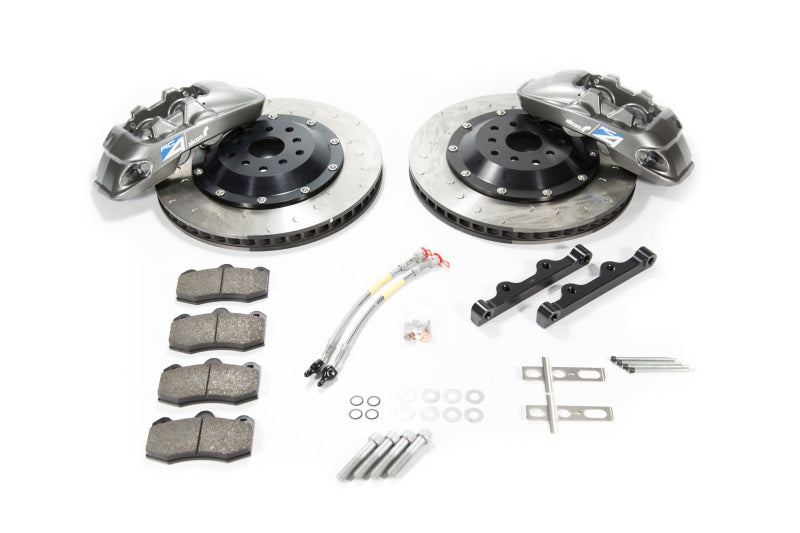 alcon 2015+ bmw m3 f80 380x32mm 4 piston rear brake upgrade kit - grey bmw m3 m4 f80 f82 f8x iconic garage