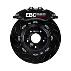 ebc racing bmw m3 (e90/e92/e82) black apollo-6 calipers 380mm rotors front big brake kit bmw m3 e92 e9x iconic garage