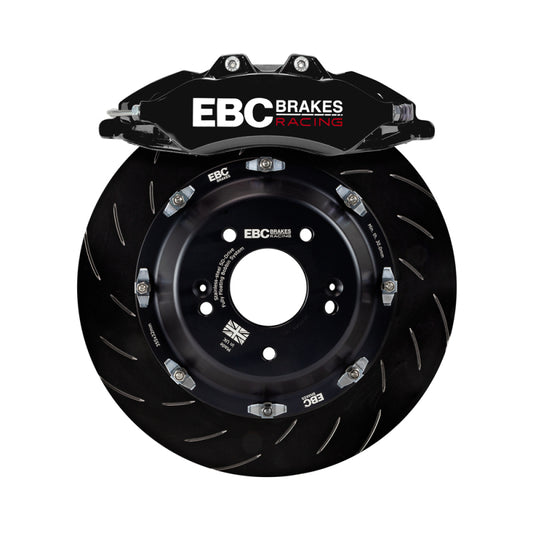 ebc racing bmw m3 (e90/e92/e82) black apollo-6 calipers 380mm rotors front big brake kit bmw m3 e92 e9x iconic garage