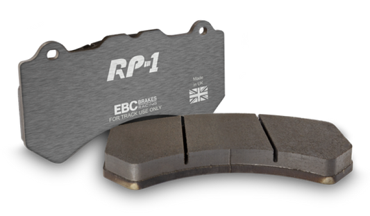ebc racing 2021+ bmw m3/m4 / 2023+ bmw m2 (g80/g82/g87) rp-1 race rear brake pads bmw m3 m4 g80 g82 g8x iconic garage