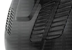 seibon bmw m3 series 2dr (e92) gtr-style carbon fiber hood bmw m3 e92 e9x iconic garage