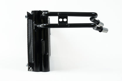 csf bmw m3/m4 (g8x) transmission oil cooler w/ rock guard bmw m3 m4 g80 g82 g8x iconic garage