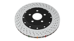 dba bmw 1m (e82) / bmw m3 (e90/92/93) 5000 series drilled front rotor bmw m3 e92 e9x iconic garage