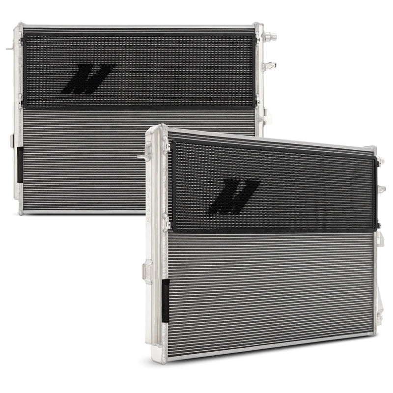 mishimoto 2021+ bmw m3/ m4 g8x automatic performance heat exchanger bmw m3 m4 g80 g82 g8x iconic garage