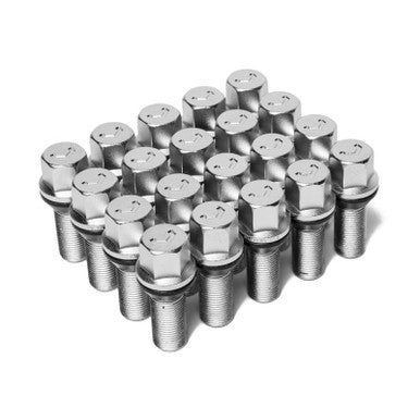 Vossen Lug Bolt 14x1.25 - 40mm - Silver (Set of 20)