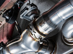 awe tuning bmw f8x m3/m4 switchpath cat-back exhaust - diamond black tips bmw m3 m4 f80 f82 f8x iconic garage