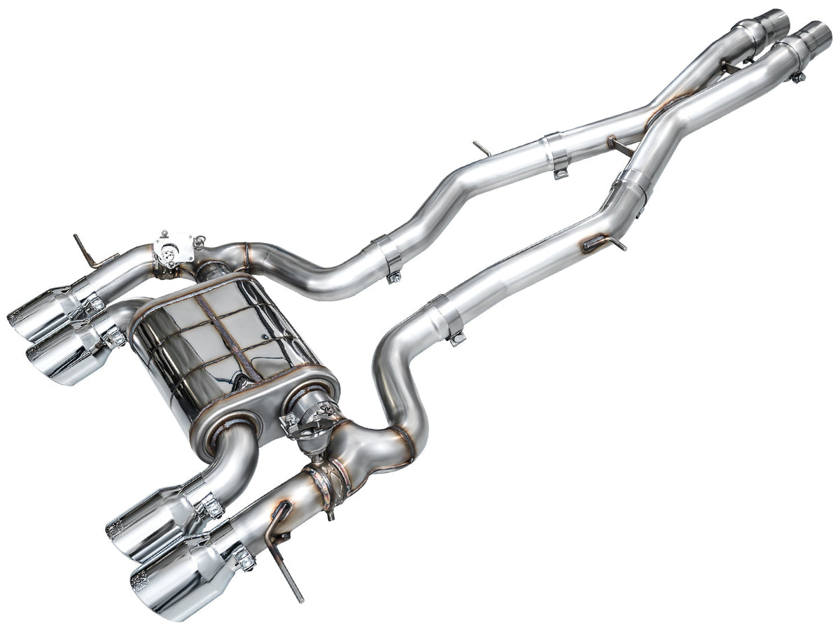 SwitchPath Edition Exhaust - Chrome Silver Tips - G87 M2