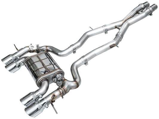 SwitchPath Edition Exhaust - Chrome Silver Tips - G87 M2
