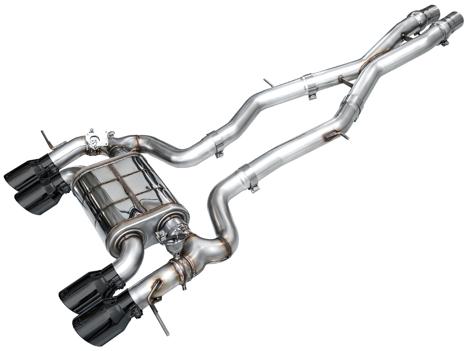 SwitchPath Edition Exhaust - Diamond Black Tips - G87 M2