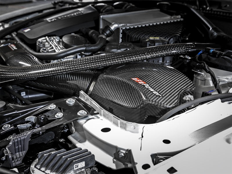 afe momentum gt pro 5r cold air intake system bmw m3/m4 s55 (tt) f8x bmw m3 m4 f80 f82 f8x iconic garage