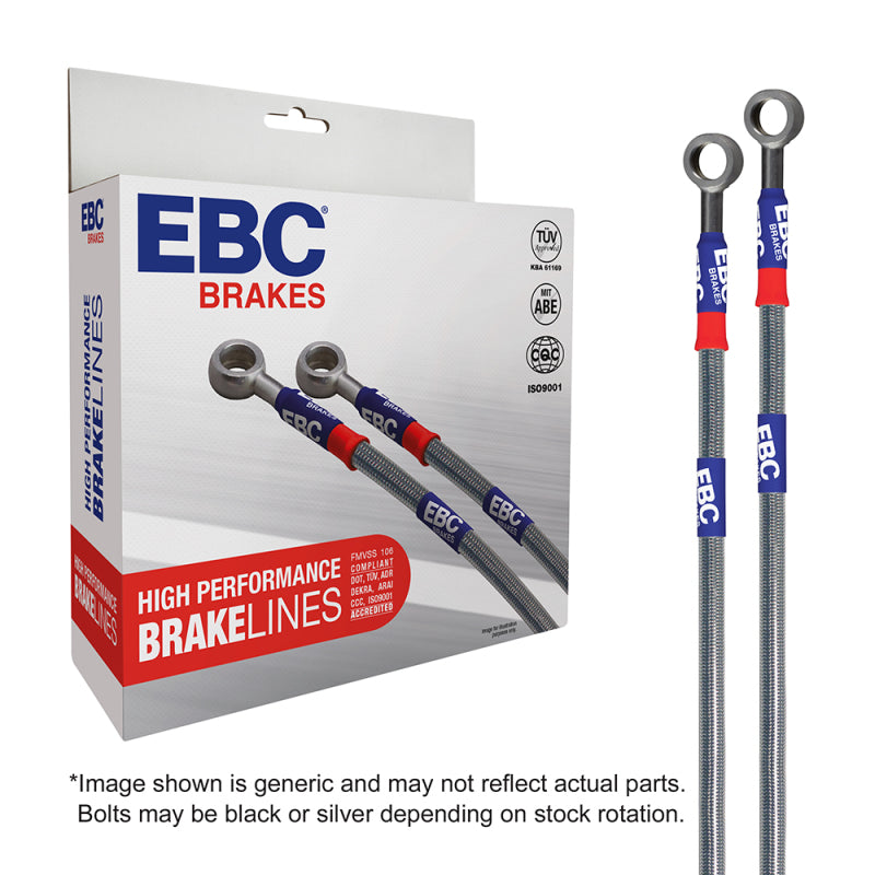 ebc bmw m3 3.0tt stainless steel brake line kit f8x bmw m3 m4 f80 f82 f8x iconic garage