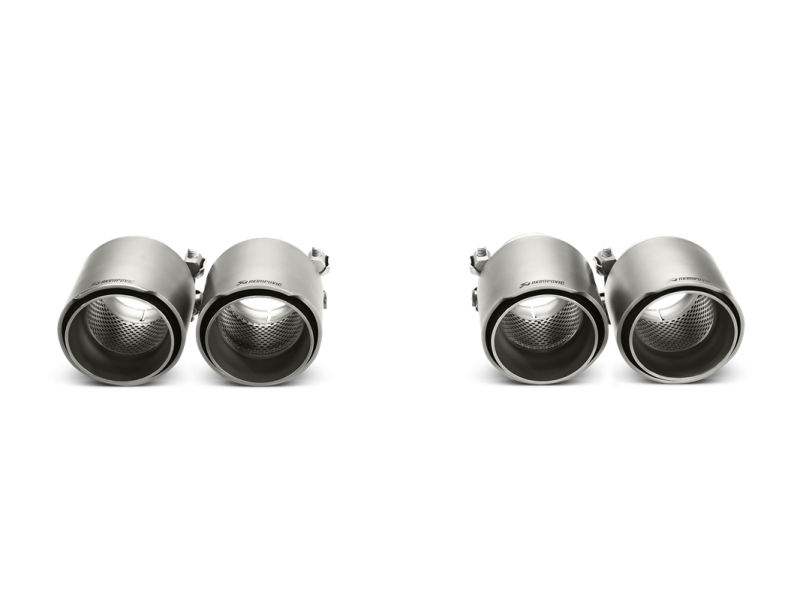 akrapovic bmw m3/m4 (f80/f82) tail pipe set (titanium) bmw m3 m4 f80 f82 f8x iconic garage