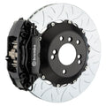 brembo m3 (e90/e92/e93) rear gt bbk 4 piston cast 345x28 2pc rotor slotted type-3-red bmw m3 e92 e9x iconic garage
