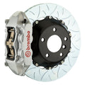 brembo m3 (e90/e92/e93) rear gt bbk 4 piston cast 380x28 2pc rotor slotted type-3-silver bmw m3 e92 e9x iconic garage