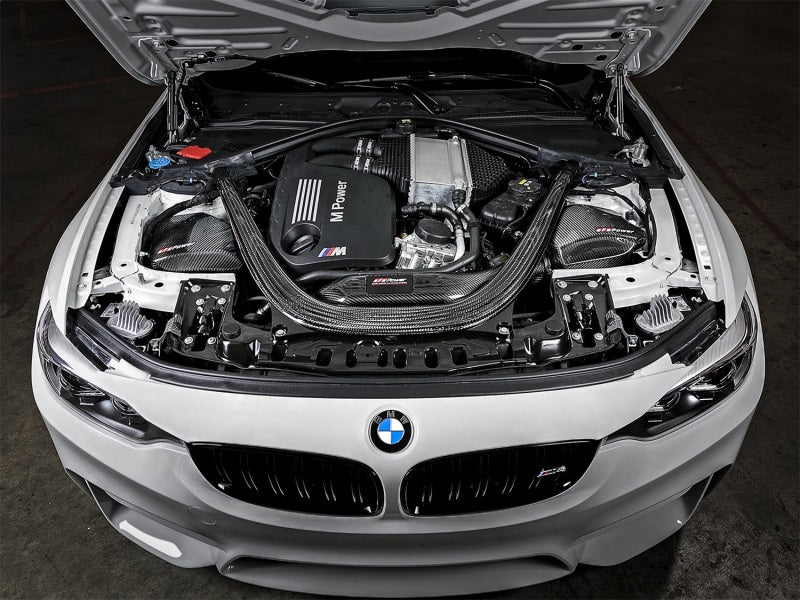 afe momentum gt pro 5r cold air intake system bmw m3/m4 s55 (tt) f8x bmw m3 m4 f80 f82 f8x iconic garage