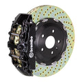 brembo m3 (e90/e92/e93) front gt bbk 6 piston cast 380x34 2pc rotor drilled-black bmw m3 e92 e9x iconic garage