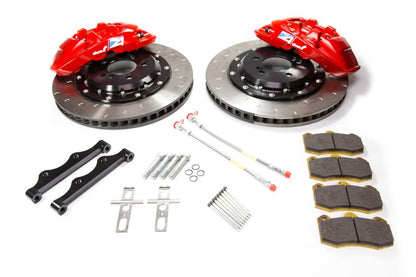 alcon 2015+ bmw m3 f80 380x32mm 4 piston rear brake upgrade kit - red bmw m3 m4 f80 f82 f8x iconic garage