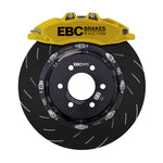 ebc racing bmw m3 (e90/e92/e82) yellow apollo-6 calipers 380mm rotors front big brake kit bmw m3 e92 e9x iconic garage