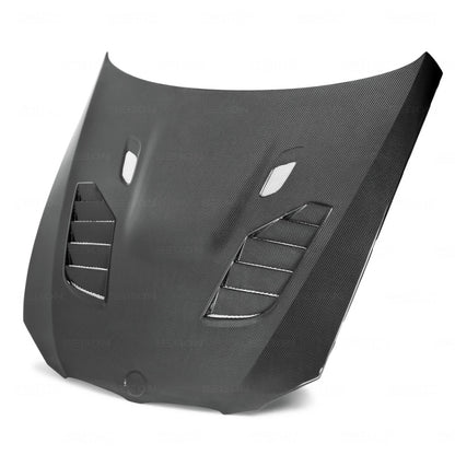 seibon bmw m3 series 2dr (e92) ct-style carbon fiber hood bmw m3 e92 e9x iconic garage
