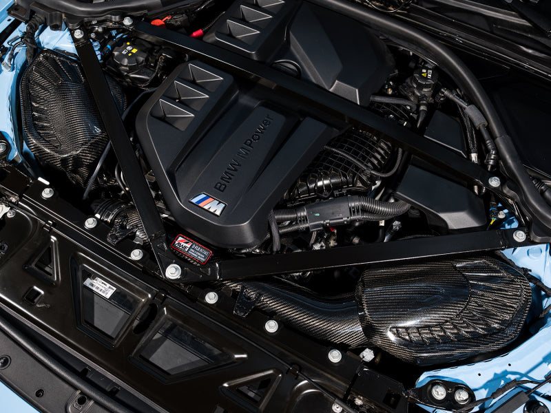 awe tuning bmw 2021+ g8x m3/m4 s-flo carbon intake bmw m3 m4 g80 g82 g8x iconic garage