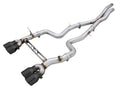 awe tuning bmw f8x m3/m4 track edition cat-back exhaust - diamond black tips bmw m3 m4 f80 f82 f8x iconic garage