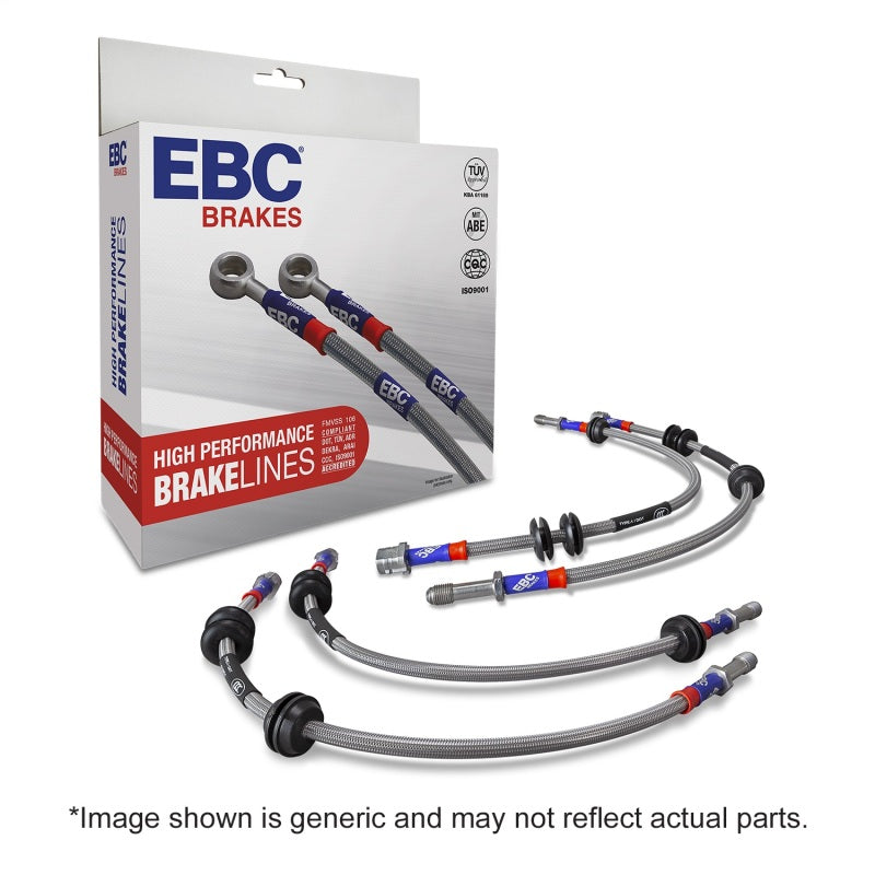 ebc bmw m3 3.0tt stainless steel brake line kit f8x bmw m3 m4 f80 f82 f8x iconic garage