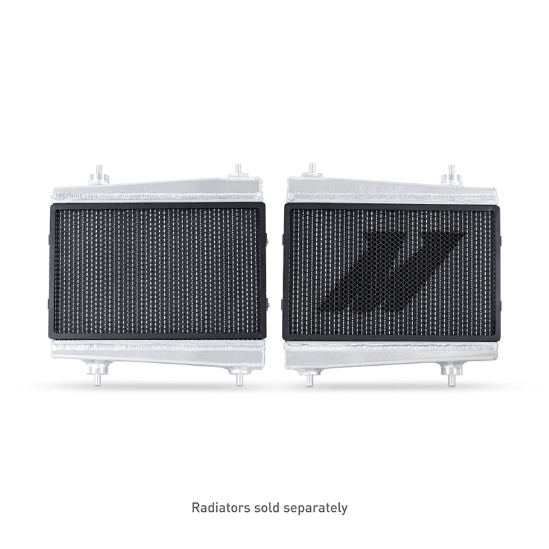 mishimoto 2021+ bmw g8x m3/m4 auxiliary radiator rock guards bmw m3 m4 g80 g82 g8x iconic garage