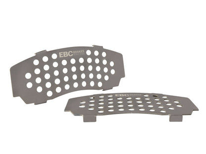 ebc racing bmw m3 (e90/e92/e93) 4.0l front titanium shim bmw m3 e92 e9x iconic garage