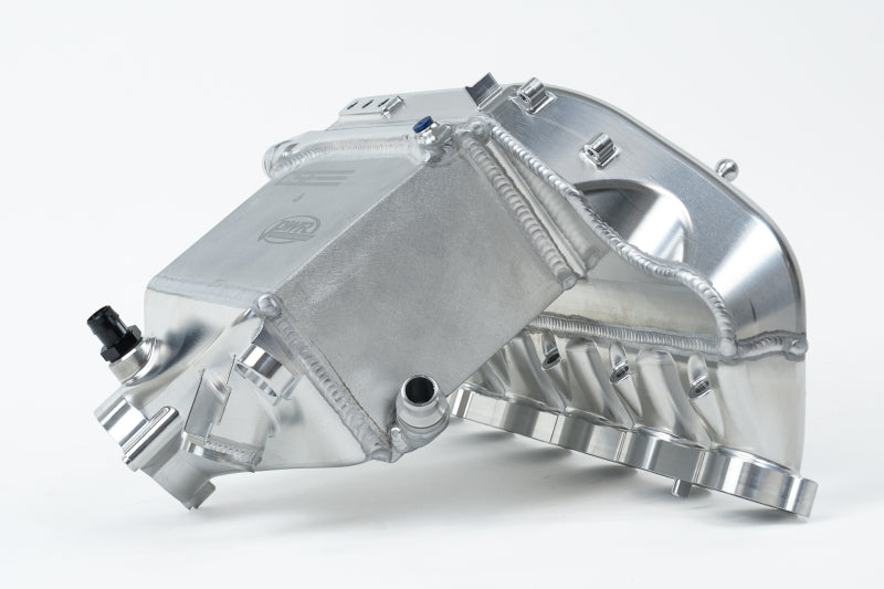 csf bmw m2/m3/m4 s58 comp & non-comp (g8x) charge-air cooler manifold - raw billet bmw m3 m4 g80 g82 g8x iconic garage