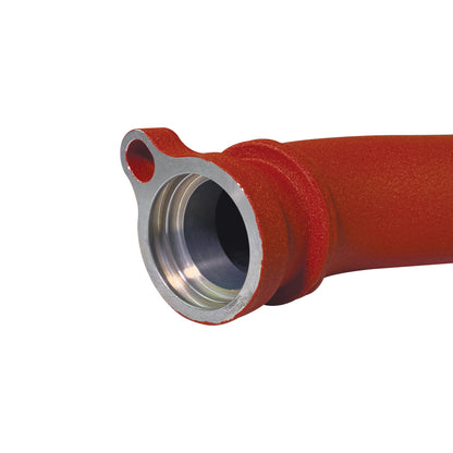 injen bmw m3(f80)/m4 (f82/83) twin turbo 2pc aluminum int. charge pipe - wrinkle red bmw m3 m4 f80 f82 f8x iconic garage