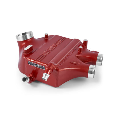 mishimoto bmw f8x m3/m4 performance air-to-water intercooler power pack - sakhir orange bmw m3 m4 f80 f82 f8x iconic garage