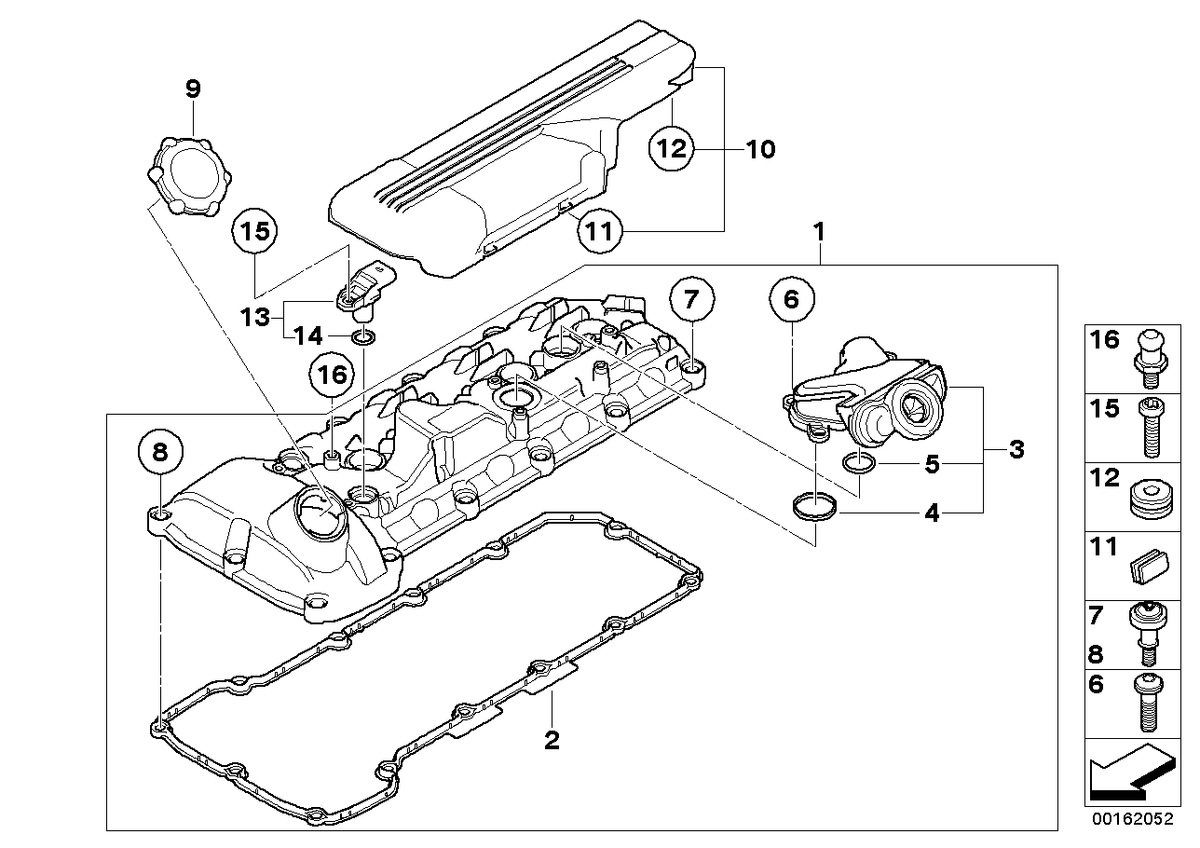 S65 Valve Cover Gasket Kit - NRW Design BMW performance part - Iconic Garage