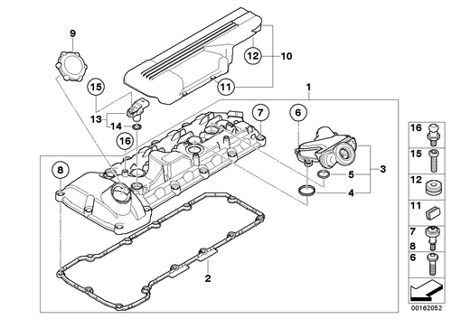 S65 Valve Cover Gasket Kit - NRW Design BMW performance part - Iconic Garage