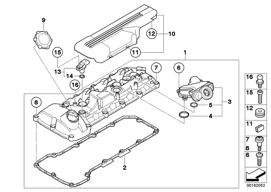 S65 Valve Cover Gasket Kit - NRW Design BMW performance part - Iconic Garage