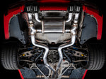 awe tuning bmw f8x m3/m4 switchpath cat-back exhaust - diamond black tips bmw m3 m4 f80 f82 f8x iconic garage