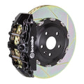 brembo m3 (e90/e92/e93) front gt bbk 6 piston cast 380x34 2pc rotor slotted type-1-black bmw m3 e92 e9x iconic garage