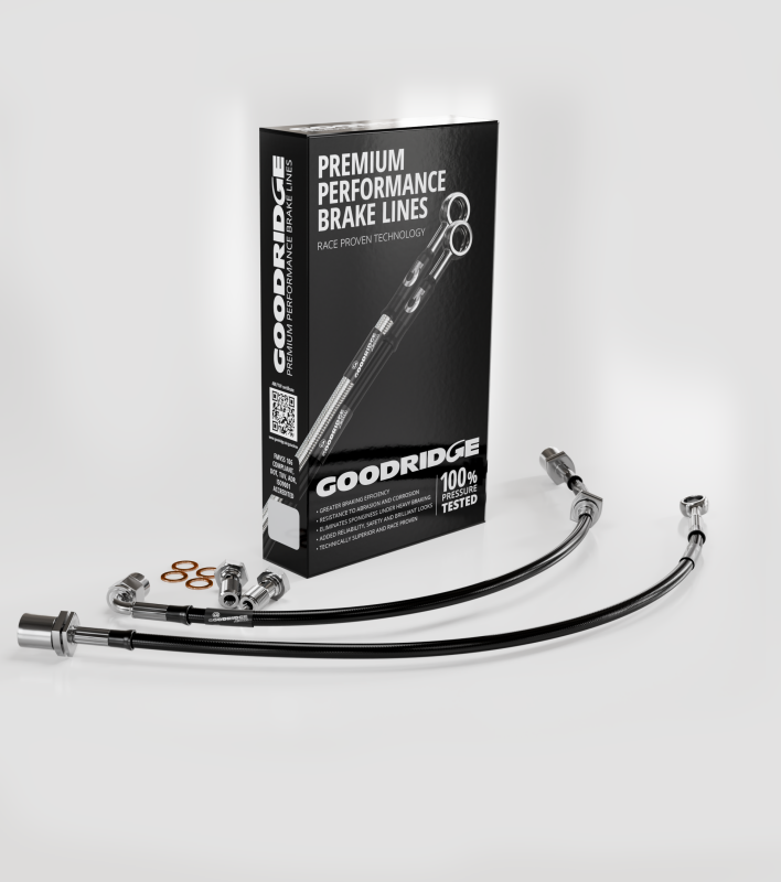goodridge bmw m4 stainless steel front brake lines f8x bmw m3 m4 f80 f82 f8x iconic garage