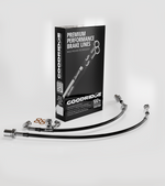 goodridge bmw m4 stainless steel front brake lines f8x bmw m3 m4 f80 f82 f8x iconic garage